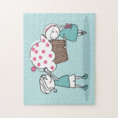 カップケーキ愛 ジグソーパズル (縦)