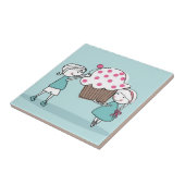 カップケーキ愛 タイル (側面)