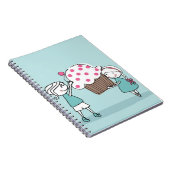 カップケーキ愛 ノートブック (右側)