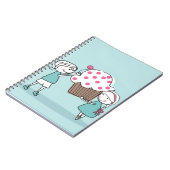 カップケーキ愛 ノートブック (左側)