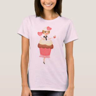 カップケーキ愛 Tシャツ