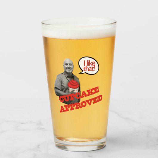 カップケーキ承認！ タンブラーグラス (ドリンク正面)