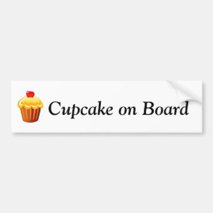 カップケーキ日12月15日 バンパーステッカー