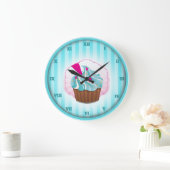 カップケーキ時計 ラージ壁時計 (ホーム)