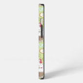 カップケーキ柄 iPhoneケース (左側面)