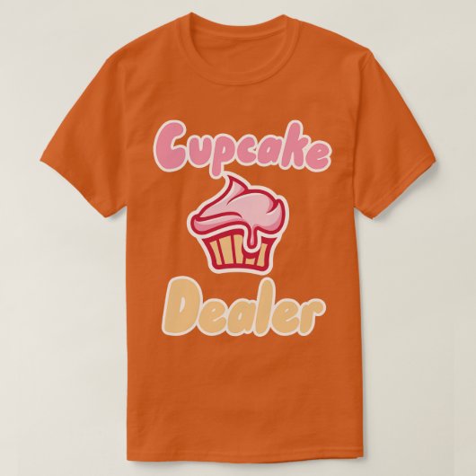 カップケーキ業者1 Tシャツ (デザイン正面)