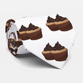 カップケーキ漫画イラストレーション ネクタイ (ロール)