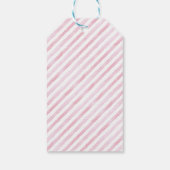 カップケーキ甘い誕生日パーティーガールウォーター色1 ギフトタグ (裏面)