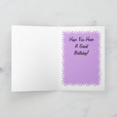 カップケーキ誕生日 カード (内部)