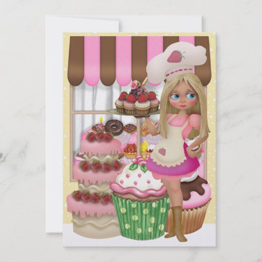 カップケーキ誰か？- SRF 招待状 (正面)