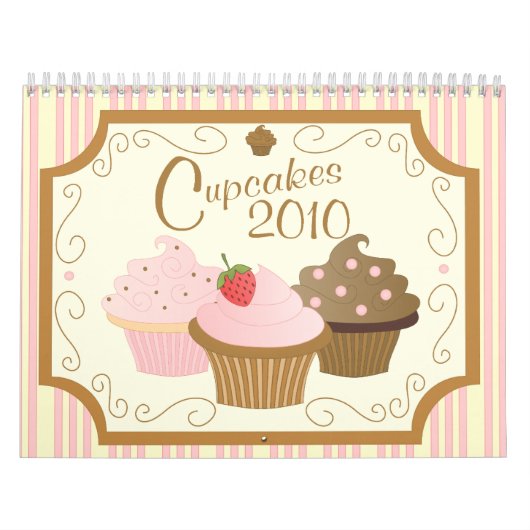 カップケーキ2010 カレンダー (カバー)