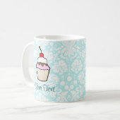 カップケーキ; かわいい コーヒーマグカップ (正面左)