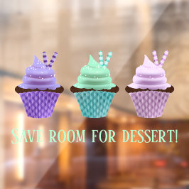 カップケーキ ウィンドウサイン