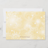 カップケーキ·エクスチェンジ·アンド·カクテル·パーティの招待状クリーム 招待状 (裏面)