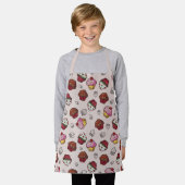 カップケーキ エプロン (着用した状態)