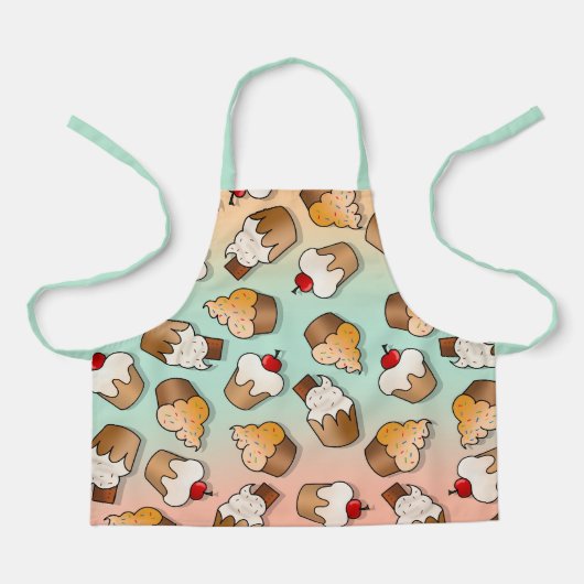 カップケーキ エプロン (正面)