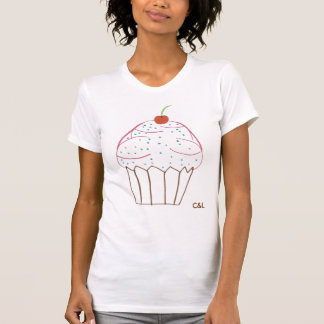 カップケーキ、カスタマイズC -カスタマイズ- Tシャツ