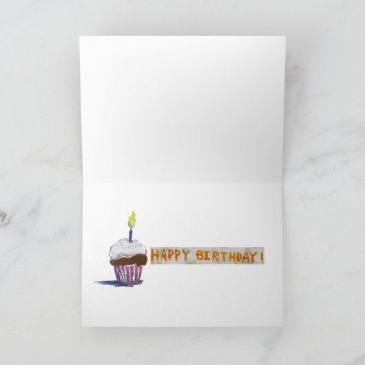 カップケーキ カード (内部)