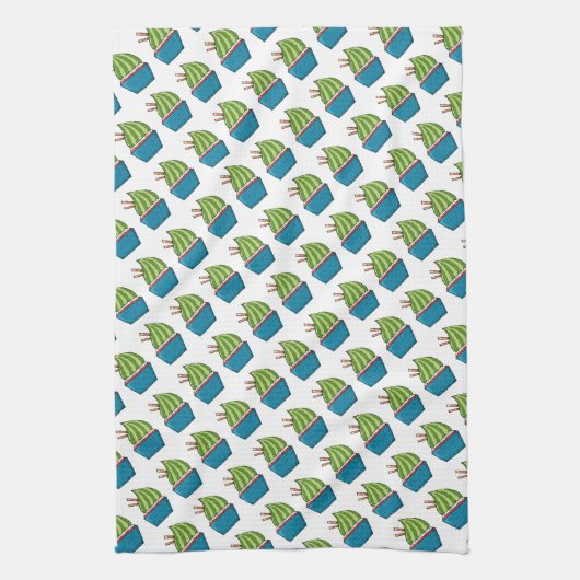 カップケーキ キッチンタオル (縦)