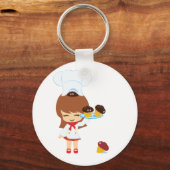 カップケーキ キーホルダー (正面)