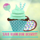 カップケーキ&クッキー ウィンドウサイン (シート3)