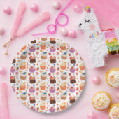 カップケーキ クッキー キャンディー ペーパープレート (パーティー)