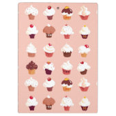 カップケーキ クリップボード (裏面)