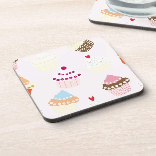 カップケーキ コースター (左側)