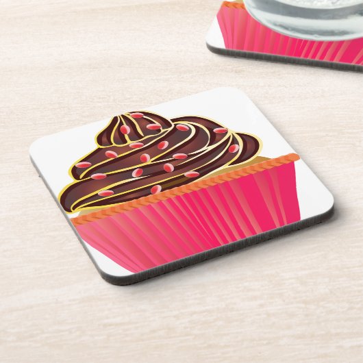 カップケーキ コースター (左側)