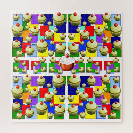 カップケーキ ジグソーパズル (縦)