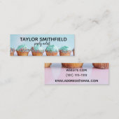 カップケーキ スキニー名刺 (正面/裏面)