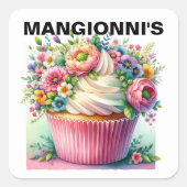 カップケーキ スクエアシール (正面)