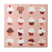 カップケーキ タイル (正面)