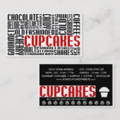 カップケーキ(チャット) ロイヤリティカード (正面/裏面)