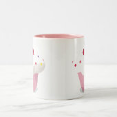 カップケーキ ツートーンマグカップ (中央)