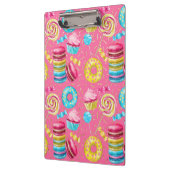 カップケーキ、ドーナツ、キャンディクリップボード クリップボード (左)