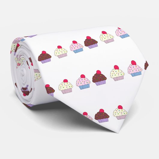 カップケーキ ネクタイ (ロール)