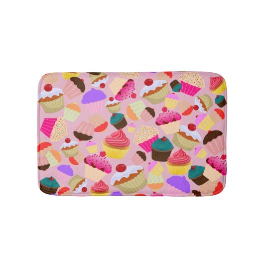 カップケーキ バスマット (正面)