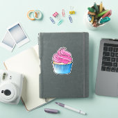 カップケーキ ビニールステッカー シール (iPadカバー)