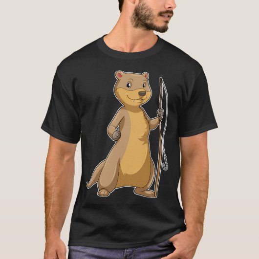 カップケーキ フィッシャー 魚 釣り Tシャツ (正面)