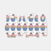 カップケーキ フェイバーボックス (折り畳みなし)