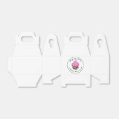 カップケーキ フェイバーボックス (折り畳みなし)