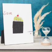 カップケーキ フォトプラーク (側面)