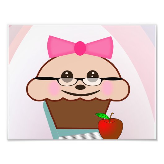 カップケーキ フォトプリント            (正面)