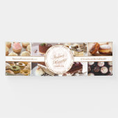 カップケーキ ベーカリー パストリー フォトコラージュ マーケットブース 横断幕 (横)
