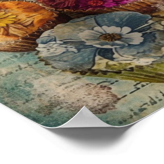 カップケーキ ポスター (角)