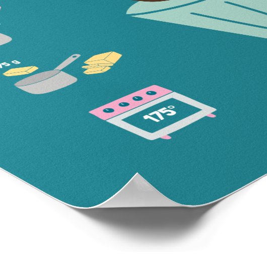 カップケーキ ポスター (角)