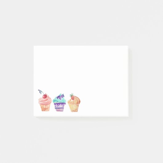 カップケーキ ポストイット (正面)