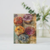 カップケーキ ポストカード (スタンド正面)