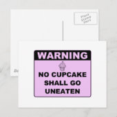 カップケーキ! ポストカード (正面/裏面)